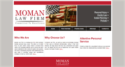 Desktop Screenshot of momanlaw.com